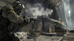 Bureaubladachtergronden Call of Duty Call of Duty 4: Modern Warfare videogames
