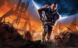 Bureaubladachtergronden Mass Effect Mass Effect 2 videogames
