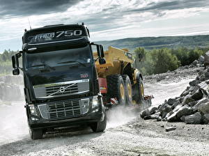 Bakgrunnsbilder Lastebiler Volvo Biler