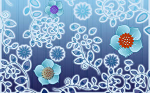 Pictures Vector Graphics Flowers