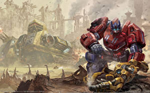 Bureaubladachtergronden Transformers