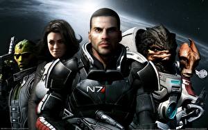 Bureaubladachtergronden Mass Effect Mass Effect 2