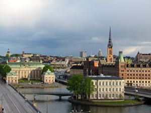 Fondos de escritorio Suecia Estocolmo Ciudades