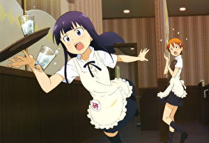 Papel de Parede Desktop Working!! Anime Meninas