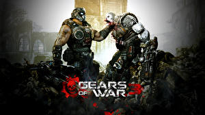 Bakgrundsbilder på skrivbordet Gears of War Datorspel