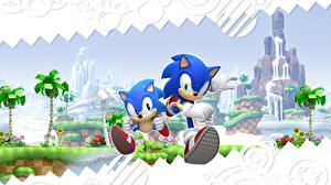 Bureaubladachtergronden Sonic Adventure computerspel