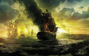 Bakgrundsbilder på skrivbordet Pirates of the Caribbean