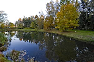 Fonds d'écran Lac Pologne  Nature