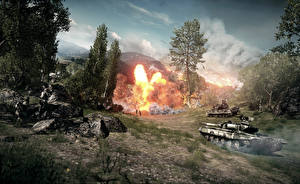 Bakgrundsbilder på skrivbordet Battlefield Datorspel