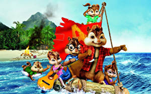 Wallpaper Alvin and the Chipmunks Cartoons