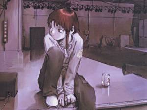 壁紙 Serial Experiments Lain アニメ ダウンロード 写真