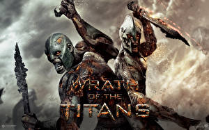 Bureaubladachtergronden Wrath of the Titans Films