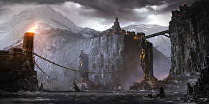 Papel de Parede Desktop Dragon Age Dragon Age II videojogo
