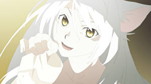 Bakgrundsbilder på skrivbordet Monogatari Anime Unga_kvinnor