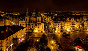 Bakgrundsbilder på skrivbordet Tjeckien Prag Städer