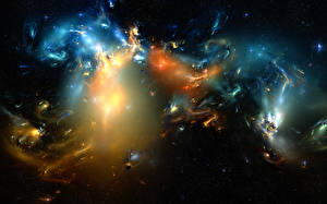 Pictures Nebulae in space Space