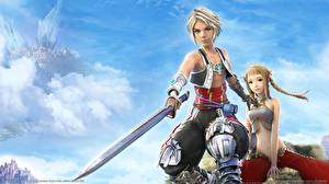 Fondos de escritorio Final Fantasy Final Fantasy XII: Revenant Wings Juegos Chicas