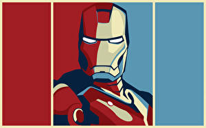 Bakgrundsbilder på skrivbordet Superhjältar Iron Man superhjälte