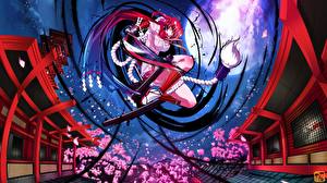 Desktop wallpapers Hyakka Ryouran: Samurai Girls Anime Girls