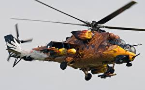 Fonds d'écran Hélicoptères MI-24