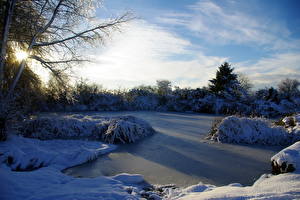 Hintergrundbilder Jahreszeiten Winter Himmel Schnee  Natur