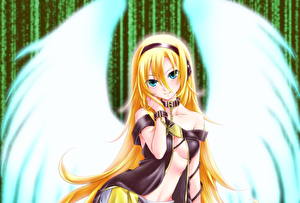 Photo Vocaloid Wings Anime Girls