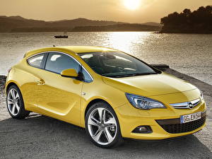 Bureaubladachtergronden Opel opel astra auto's