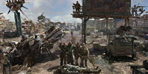 Bakgrundsbilder på skrivbordet Fallout Fallout 3 spel