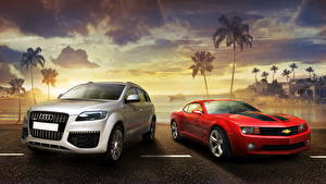 Bilder Test Drive Audi & Chevrolet Camaro Spiele Autos