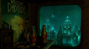 Bakgrundsbilder på skrivbordet BioShock Datorspel