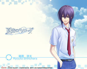 Desktop hintergrundbilder Natsu Sora No Monorogu Spiele