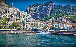 Bilder Italien Amalfi Städte