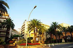 Bureaubladachtergronden Huizen Monaco  Steden
