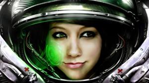 Bureaubladachtergronden StarCraft StarCraft 2 videogames Jonge_vrouwen