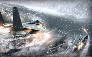Desktop hintergrundbilder Tom Clancy HAWX Spiele