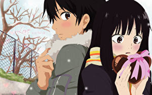 Hintergrundbilder Kimi ni Todoke Jugendlich Anime Mädchens