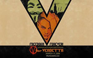 Bakgrundsbilder på skrivbordet V för Vendetta film