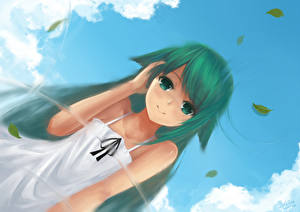 Sfondi desktop Saya no Uta Anime Ragazze