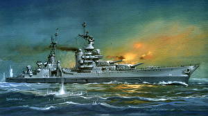 Pictures Painting Art Ships Army