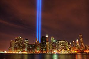 Фотография США Нью-Йорк 11 сентября, память