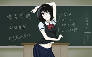 Bakgrundsbilder på skrivbordet Another Anime Unga_kvinnor