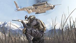 Фотографии Call of Duty Call of Duty 4: Modern Warfare компьютерная игра Авиация