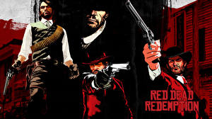 Bureaubladachtergronden Red Dead Redemption videogames
