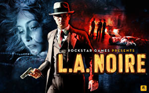 Bakgrundsbilder på skrivbordet L.A. Noire Datorspel