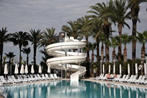 Hintergrundbilder Resort Schwimmbecken Palmengewächse  Städte