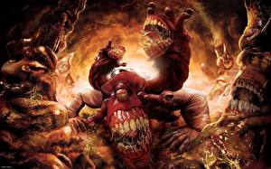 Papel de Parede Desktop Dante's Inferno videojogo