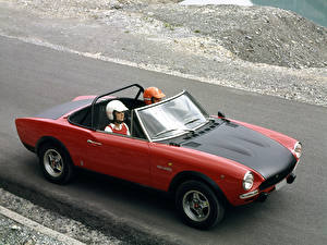 Bakgrunnsbilder Fiat Fiat Abarth 124 Spider 1972