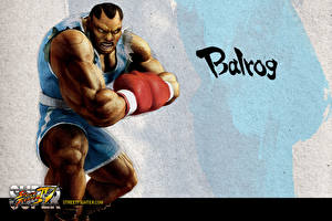 Papel de Parede Desktop Street Fighter Balrog videojogo