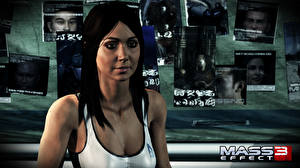 Desktop hintergrundbilder Mass Effect Mass Effect 3 Spiele Mädchens
