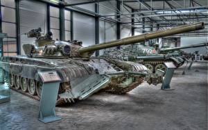 桌面壁纸，，坦克，T-72主戰坦克，